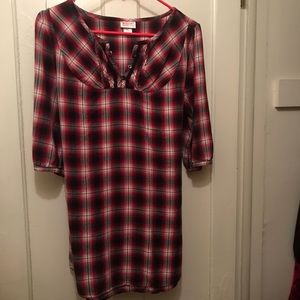 ❌Final price❌ Red plaid dress